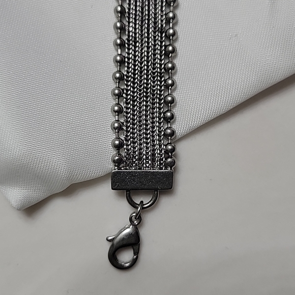 EUC- Coach Mesh Bracelet-Silver - Picture 4 of 5